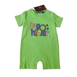 NWT Millie Jay 24M Bug Hunter Romper